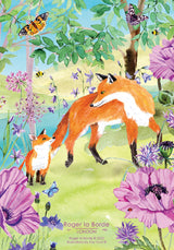 Roger la Borde Sunny and Wild Notepad featuring artwork by Fay Ford