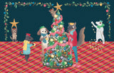 Roger la Borde Animal Crackers Gold Foil Card Pack featuring artwork by Jennifer M Potter