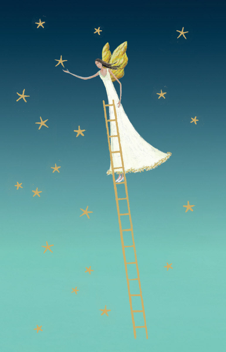 Roger la Borde Christmas Gold Foil Card Pack featuring artwork by Roger la Borde