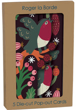 Roger la Borde Christmas Chorus Tri-fold Card Pack featuring artwork by Monika Forsberg