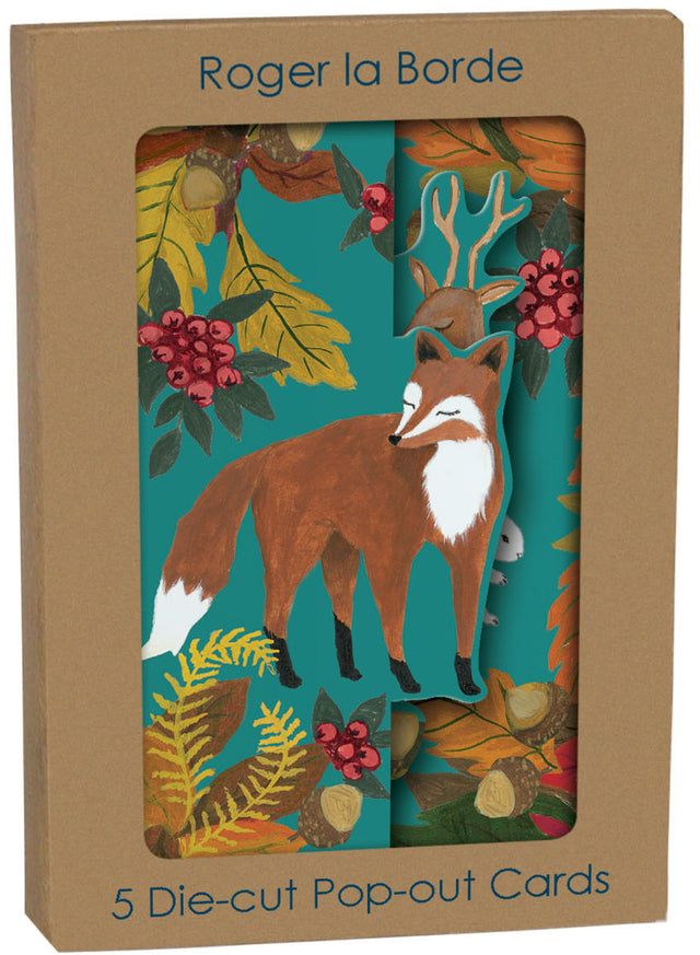 Roger la Borde Golden Bough Tri-fold Card Pack featuring artwork by Rebecca Rebouche