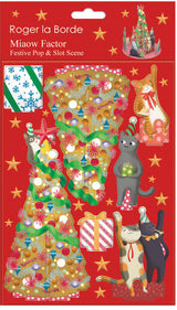 Roger la Borde Miaow Factor Pop & Slot 3D Scene featuring artwork by Jennifer M Potter