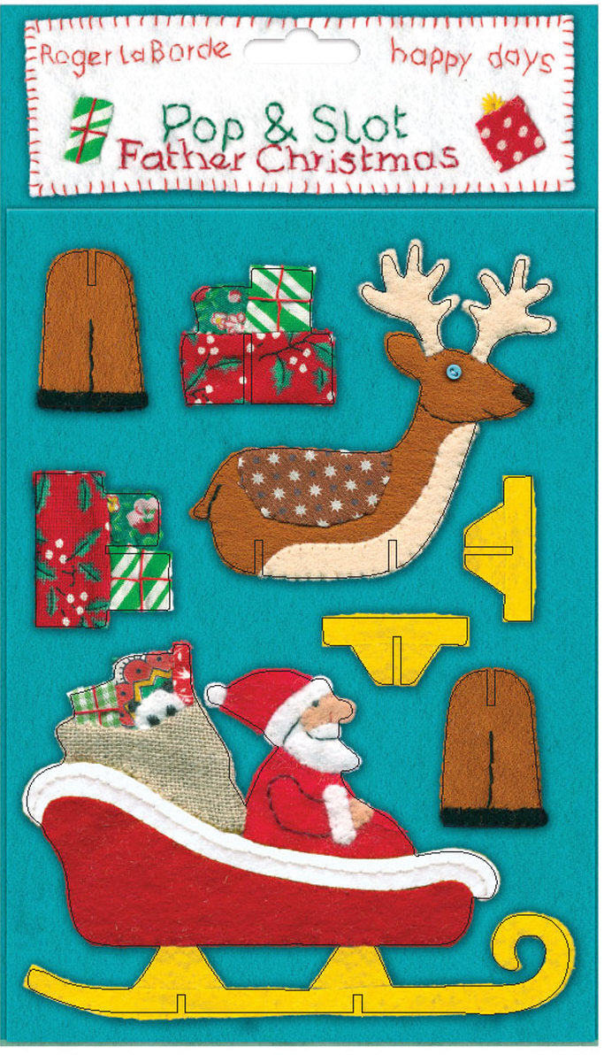 Roger la Borde Fuzzy Friends Pop & Slot 3D Scene featuring artwork by Clare Beaton
