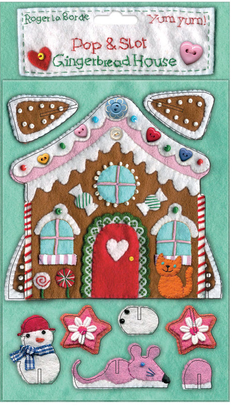 Roger la Borde Fuzzy Friends Pop & Slot 3D Scene featuring artwork by Clare Beaton