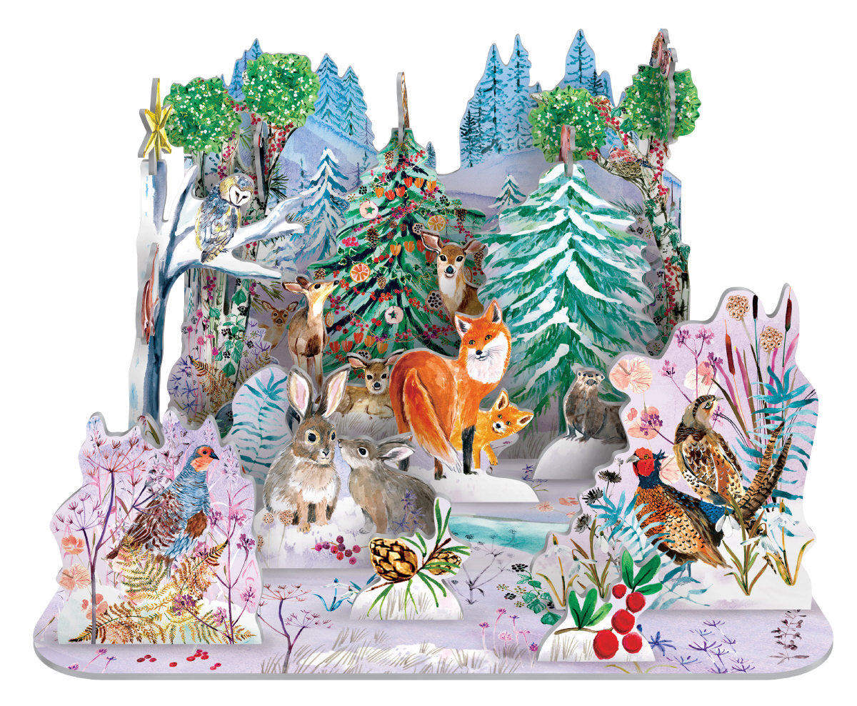 Roger la Borde Wild Winters Song Large Pop & Slot Advent featuring artwork by Fay Ford