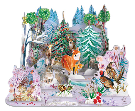 Roger la Borde Wild Winters Song Large Pop & Slot Advent featuring artwork by Fay Ford