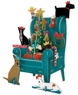 Roger la Borde Chouchou Chien Large Pop & Slot Advent featuring artwork by Anne Bentley