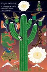 Roger la Borde Cactus Grove Large Pop & Slot Advent featuring artwork by Lara Hawthorne