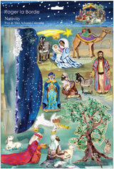 Roger la Borde The Christmas Story Large Pop & Slot Advent featuring artwork by Fay Ford