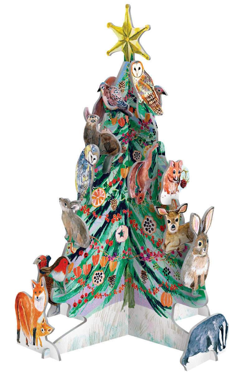 Roger la Borde Wild Winters Song Large Pop & Slot Advent featuring artwork by Fay Ford