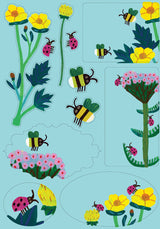 Roger la Borde Honey Writing Paper Set featuring artwork by Monika Forsberg