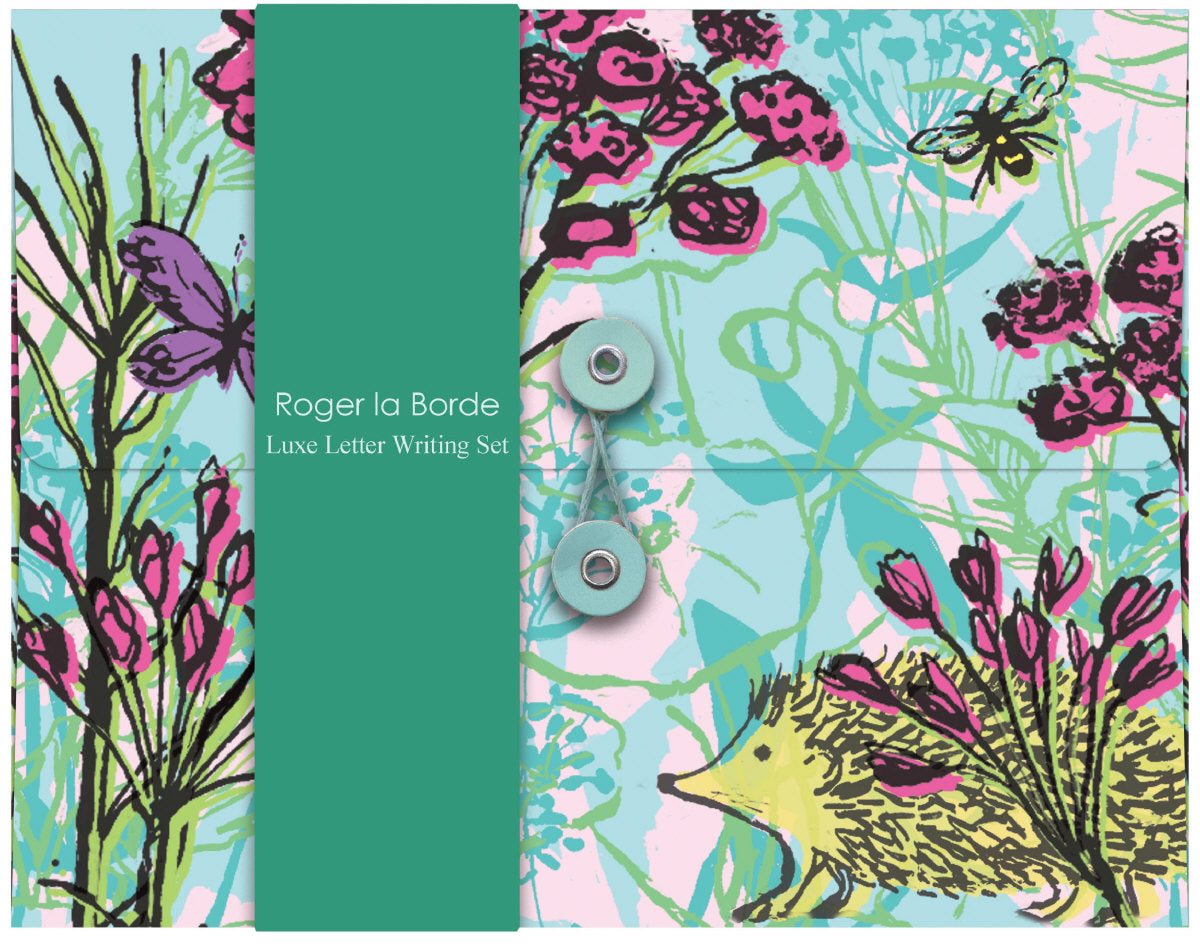 Roger la Borde Woodland Journal Writing Paper Set featuring artwork by Roger la Borde