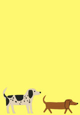 Roger la Borde Prize Pooches Writing Paper Set featuring artwork by Anne Bentley