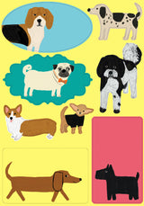 Roger la Borde Prize Pooches Writing Paper Set featuring artwork by Anne Bentley