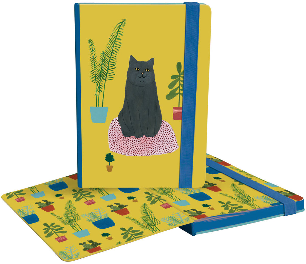 Roger la Borde Chicago School A5 Hardback Journal with elastic binder featuring artwork by Kate Pugsley