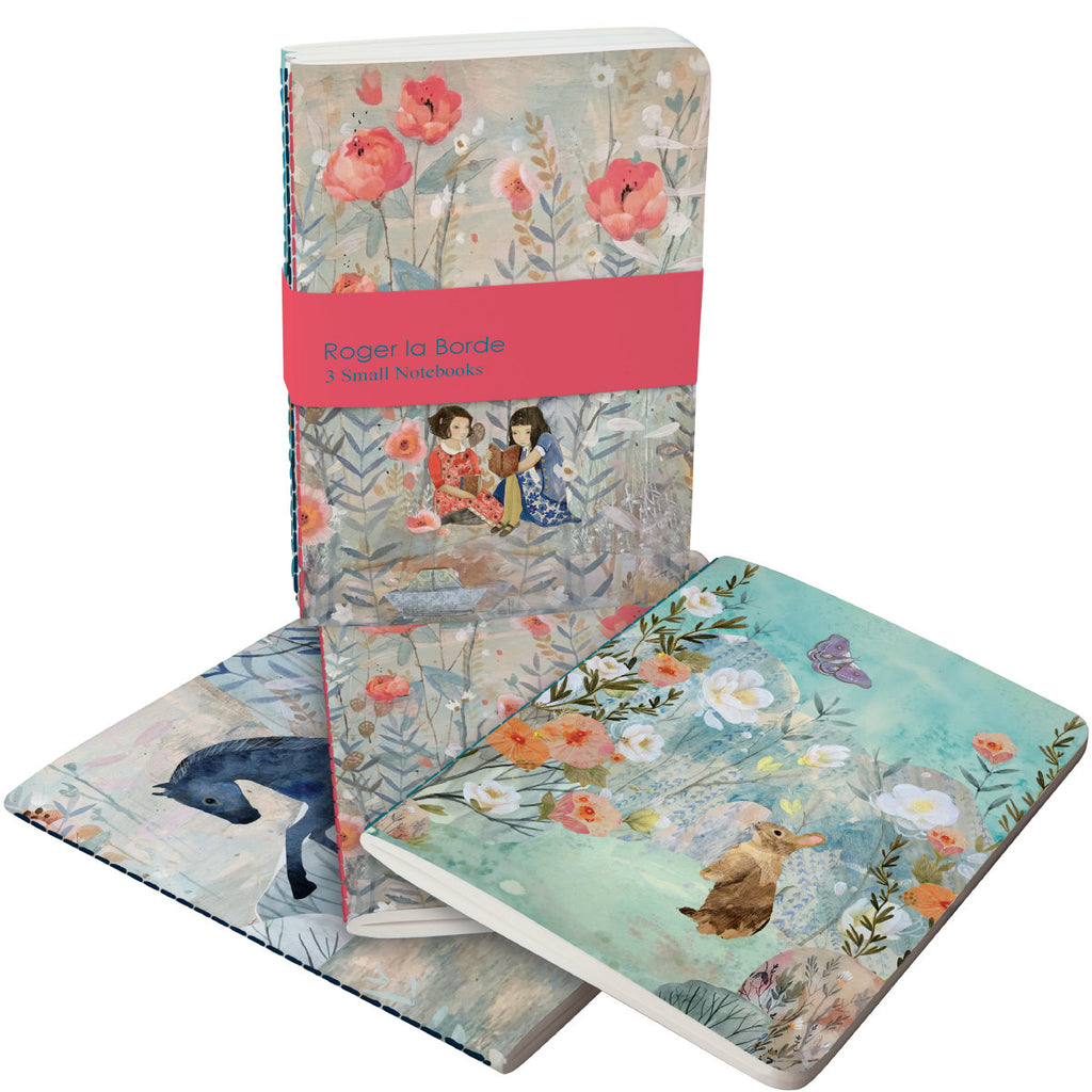 Roger la Borde Daydreamers A6 Exercise Books Bundle featuring artwork by Kendra Binney