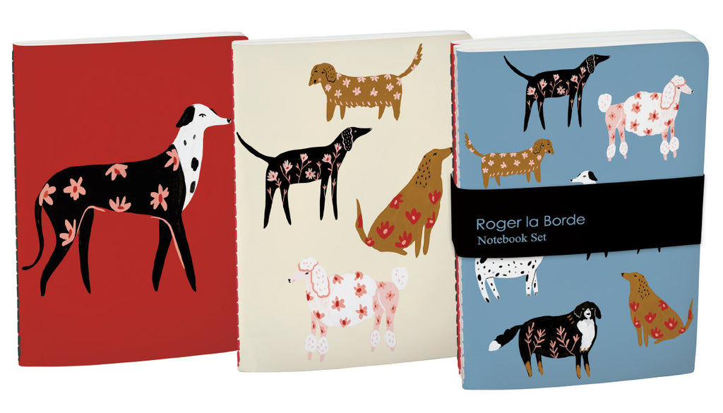 Roger la Borde Cinnamon and Ginger A6 Exercise Books Bundle featuring artwork by Holly Jolley