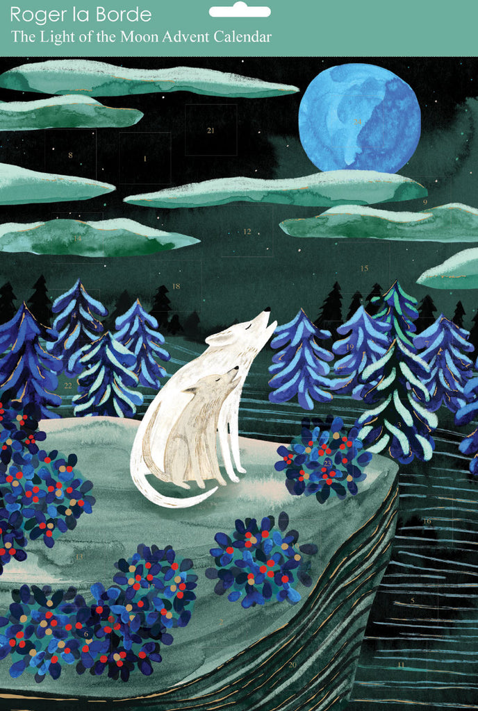Roger la Borde By the Light of the Moon Advent Calendar featuring artwork by Katie Vernon