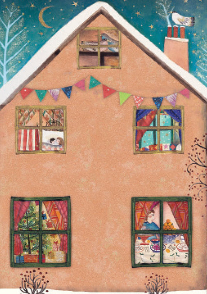 Roger la Borde Neighbours Advent Calendar Greeting Card featuring artwork by Jane Ray