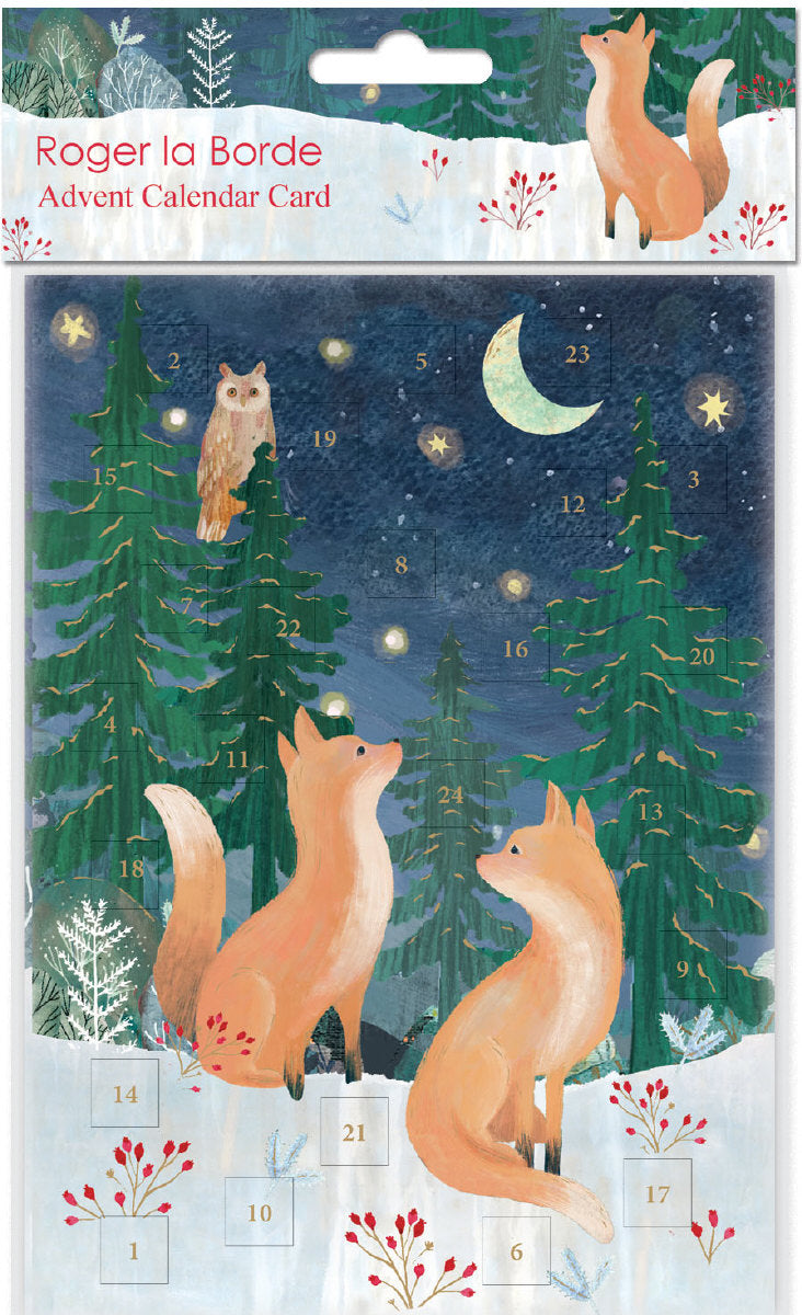 Roger la Borde Daydreamers Advent Calendar Greeting Card featuring artwork by Kendra Binney