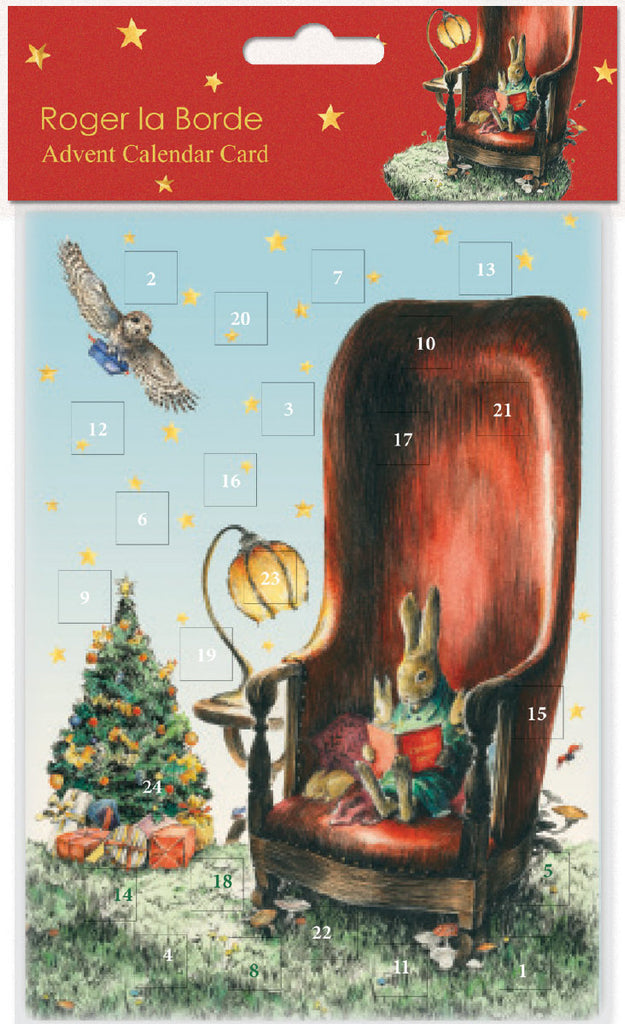 Roger la Borde Storytime Advent Calendar Greeting Card featuring artwork by Elise Hurst