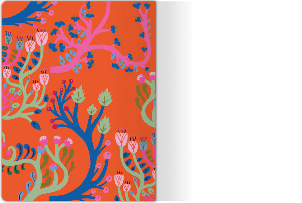 Roger la Borde Starflower Large Softback Journal featuring artwork by Monika Forsberg
