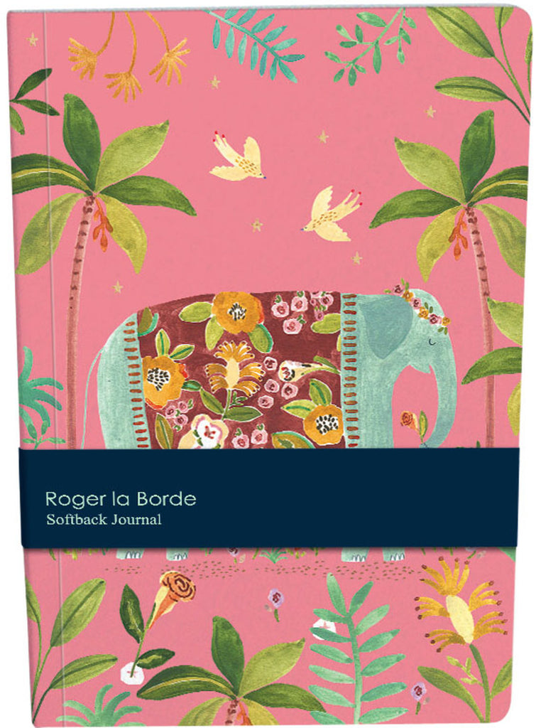 Roger la Borde Over the Rainbow A5 Softback Journal featuring artwork by Rosie Harbottle