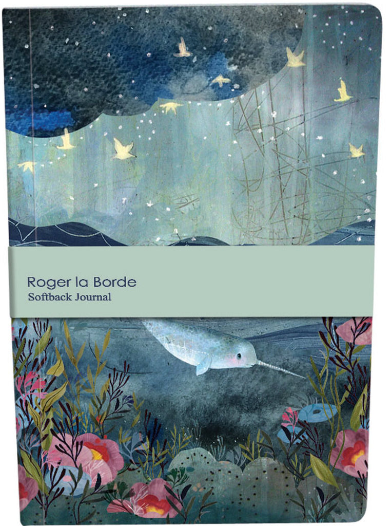 Roger la Borde Sea Dreams A5 Softback Journal featuring artwork by Kendra Binney
