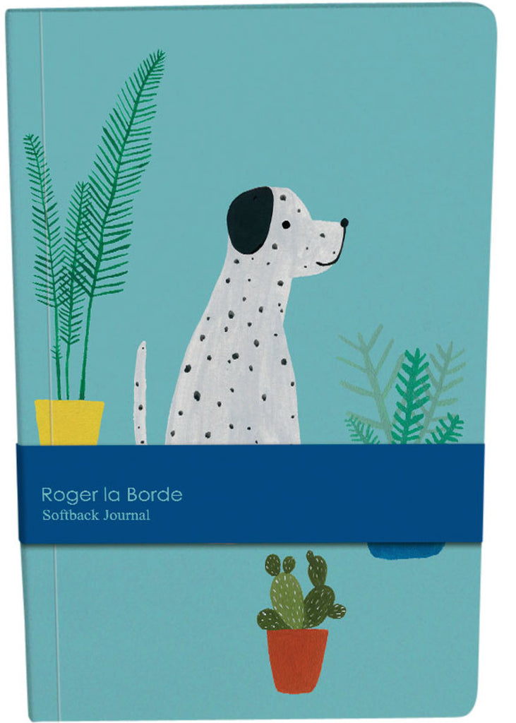 Roger la Borde Chouchou Chien A5 Softback Journal featuring artwork by Kate Pugsley