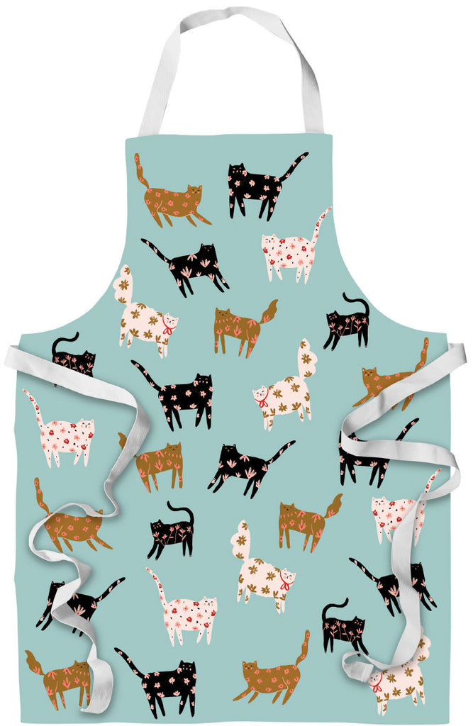Roger la Borde Cinnamon and Ginger Apron featuring artwork by Holly Jolley