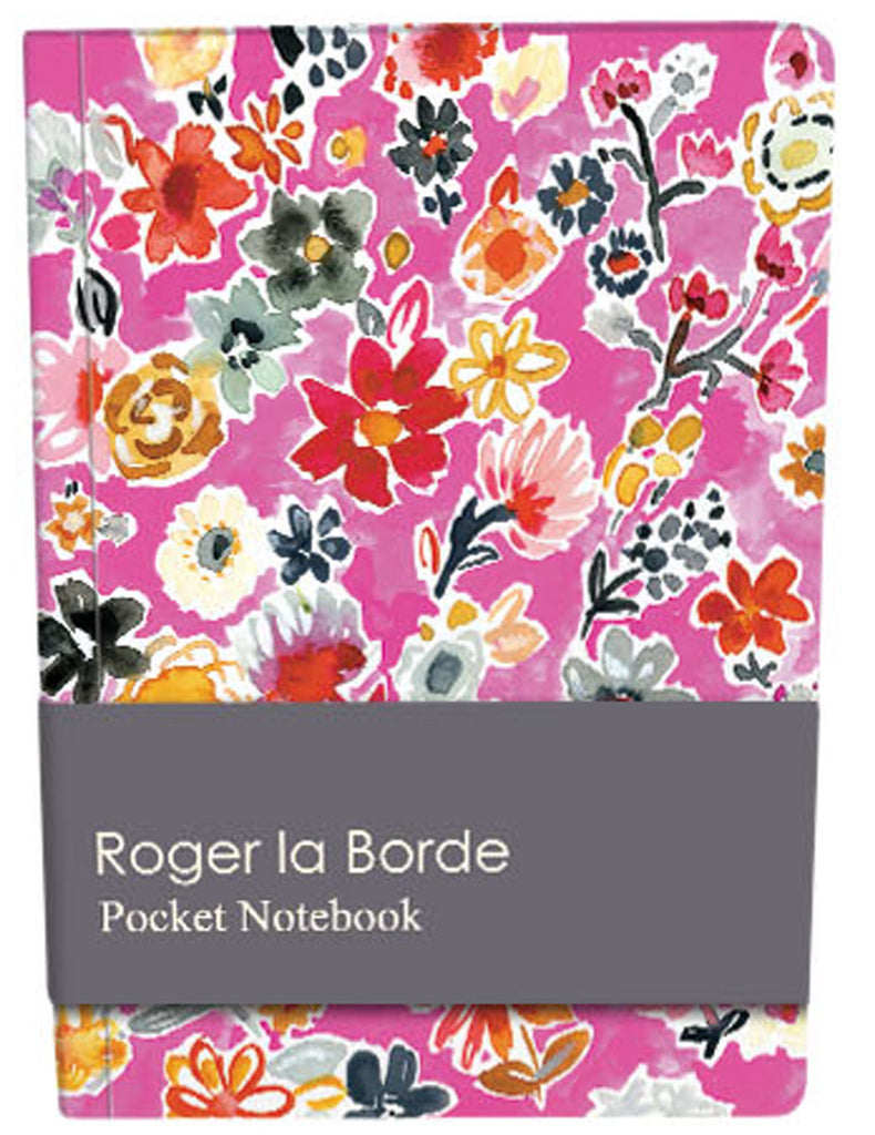 Roger la Borde Wild Batik Pocket Notebook featuring artwork by Jennifer Orkin Lewis