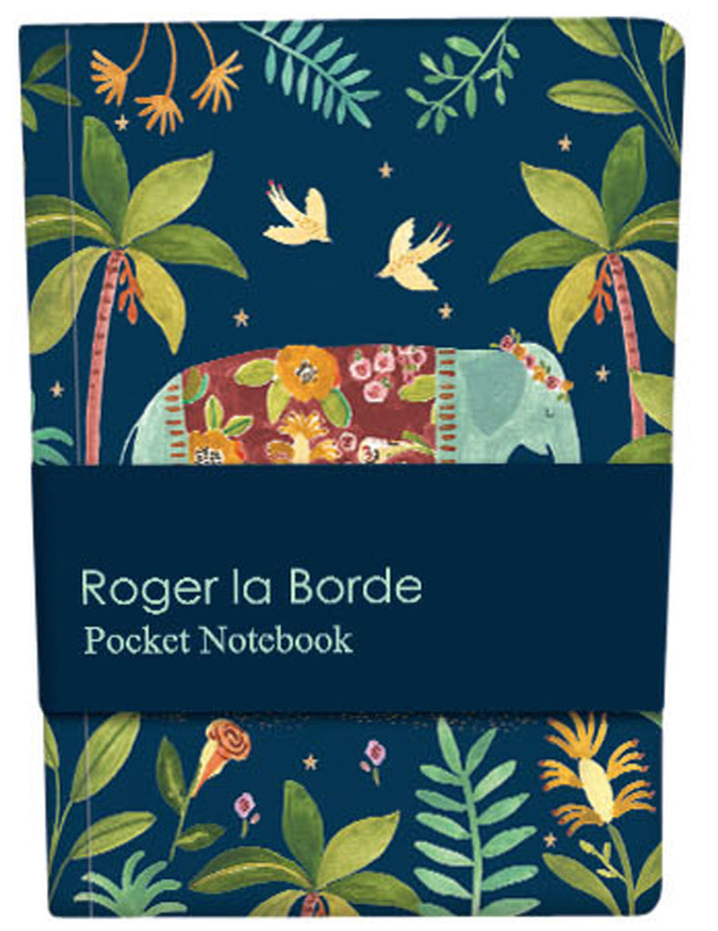 Roger la Borde Over the Rainbow Pocket Notebook featuring artwork by Rosie Harbottle