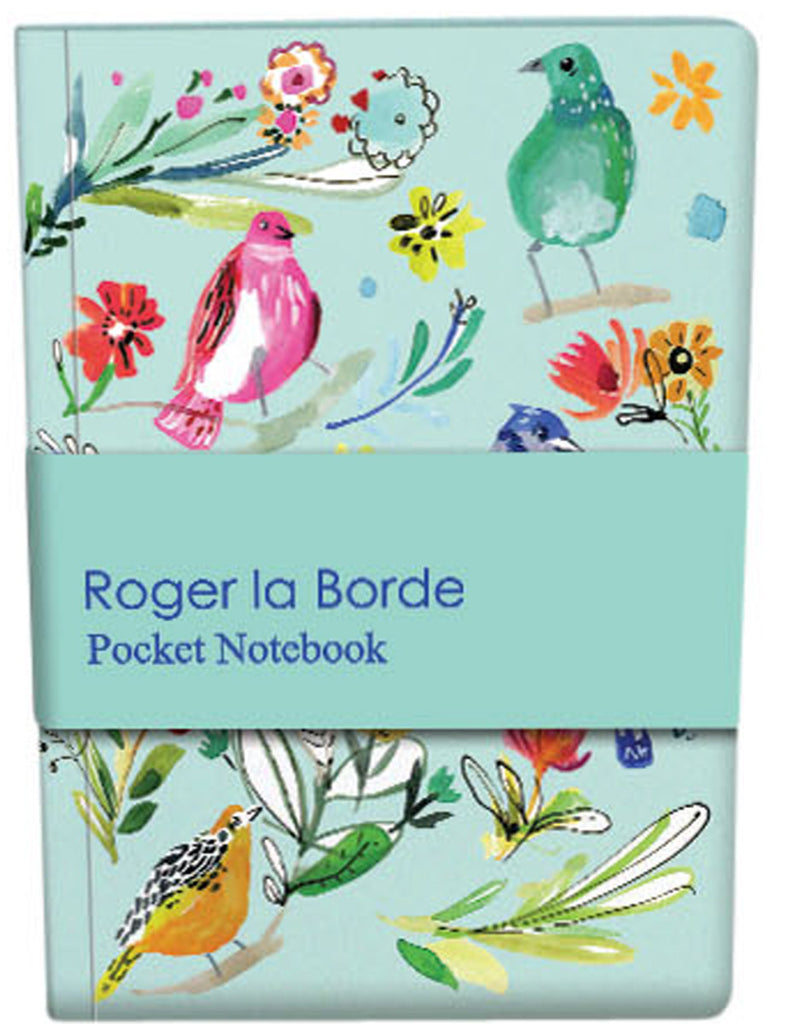 Roger la Borde Wild Batik Pocket Notebook featuring artwork by Jennifer Orkin Lewis