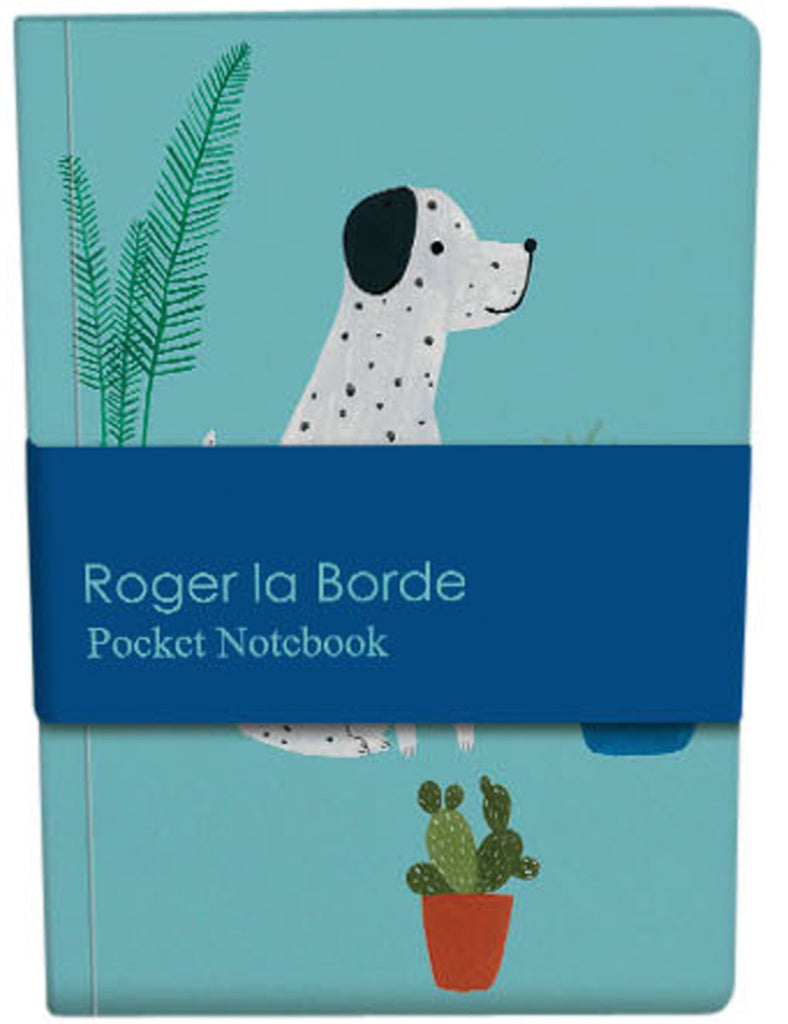 Roger la Borde Chouchou Chien Pocket Notebook featuring artwork by Kate Pugsley