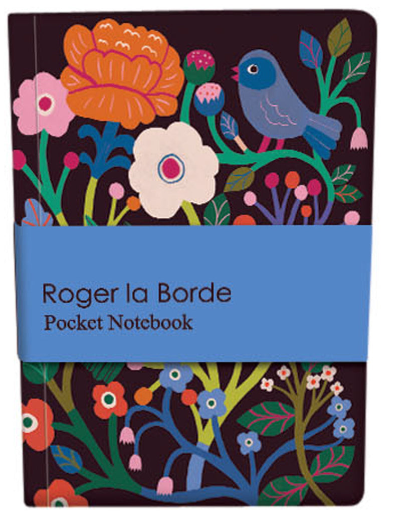 Roger la Borde Birdsong Pocket Notebook featuring artwork by Monika Forsberg