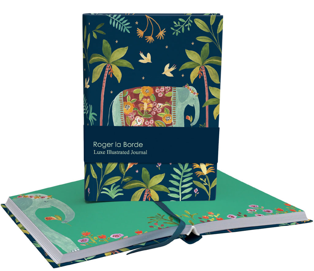 Roger la Borde Over the Rainbow Softback Journal featuring artwork by Rosie Harbottle