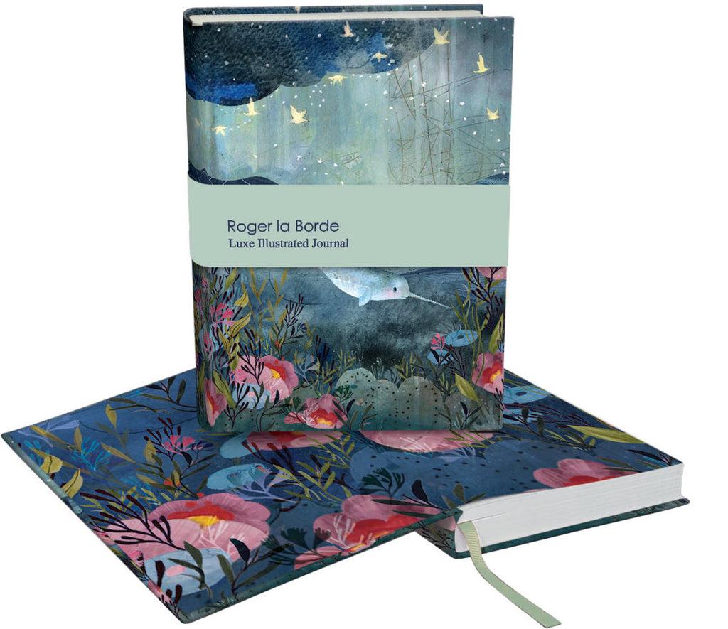 Roger la Borde Sea Dreams Softback Journal featuring artwork by Kendra Binney