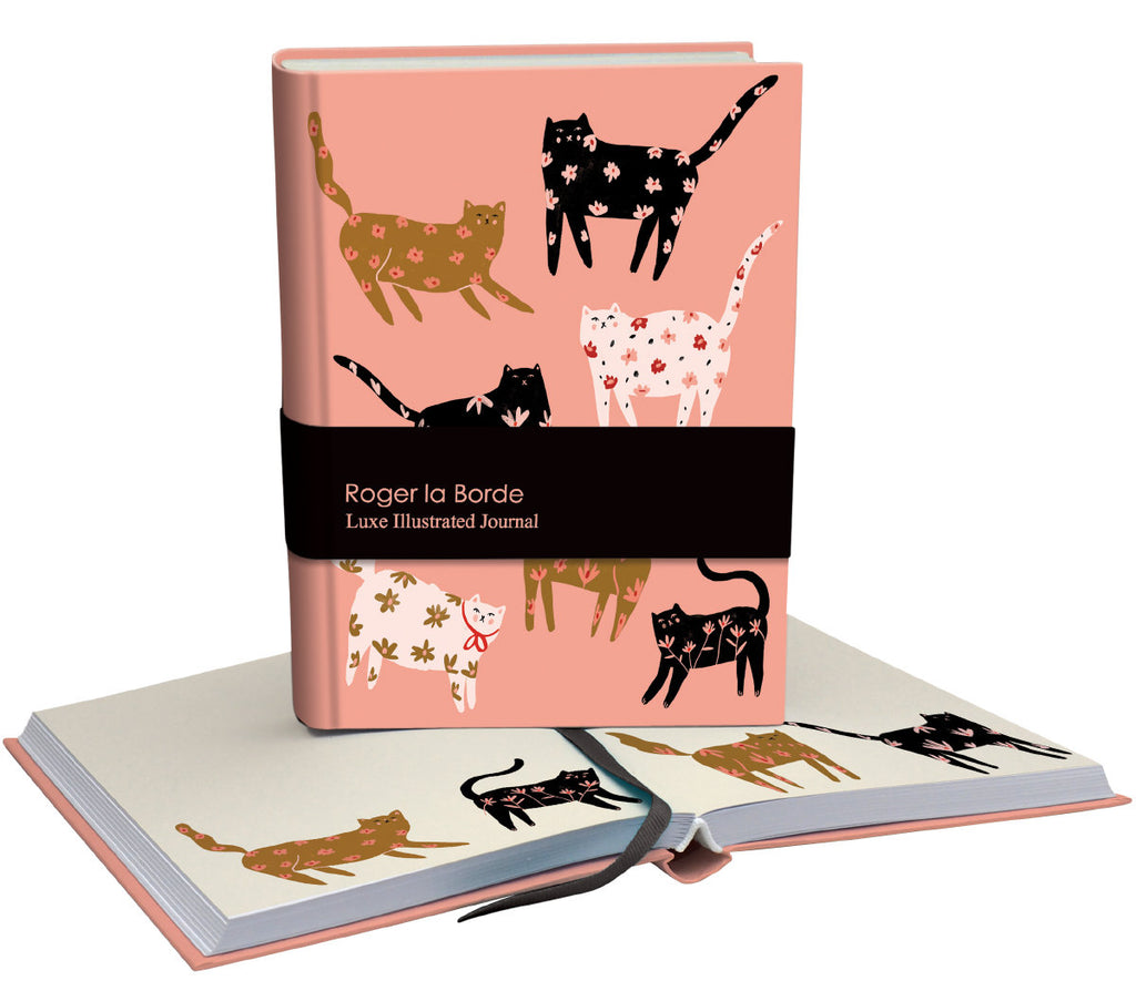 Roger la Borde Cinnamon and Ginger Softback Journal featuring artwork by Holly Jolley