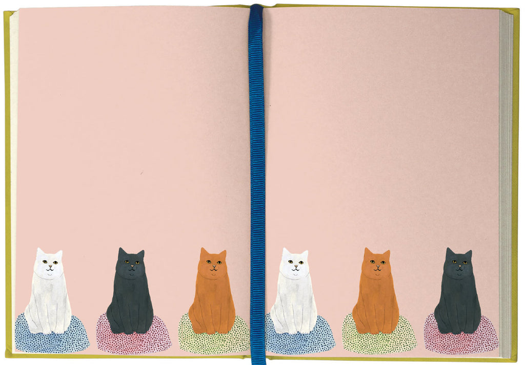 Roger la Borde Chouchou Chat Illustrated Journal featuring artwork by Kate Pugsley