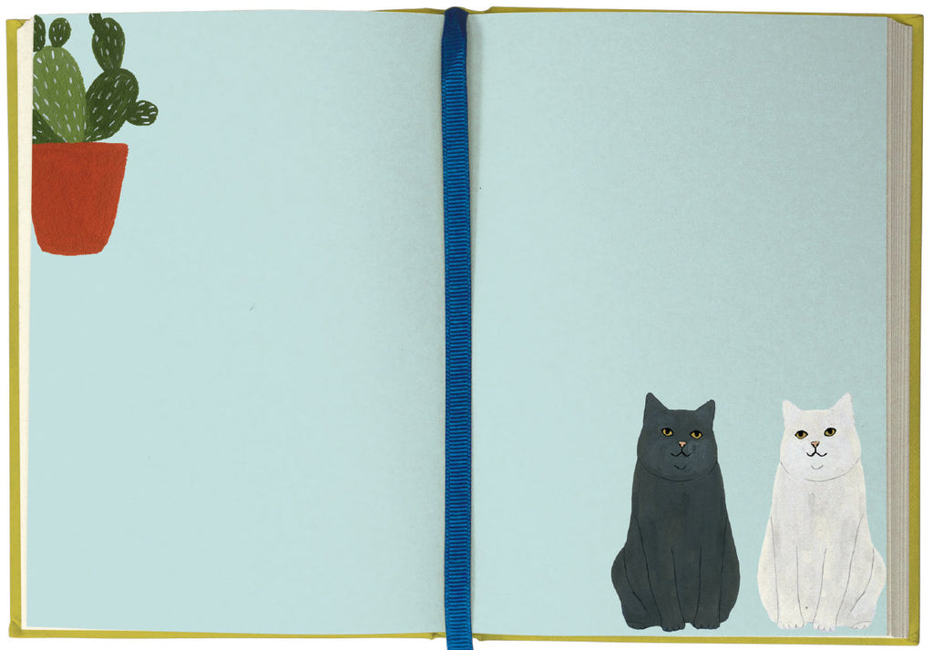 Roger la Borde Chouchou Chat Illustrated Journal featuring artwork by Kate Pugsley
