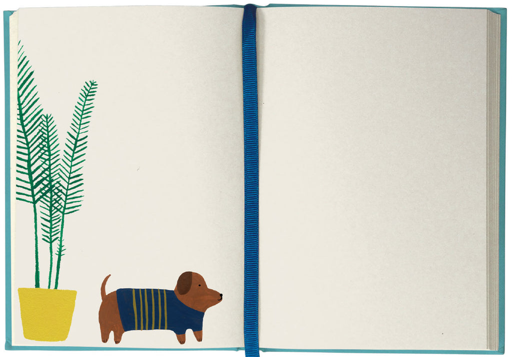 Roger la Borde Chouchou Chien Illustrated Journal featuring artwork by Kate Pugsley