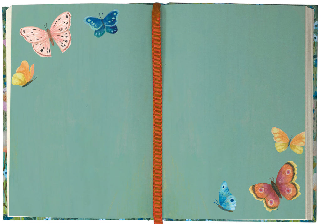 Roger la Borde Butterfly Ball Illustrated Journal featuring artwork by Kendra Binney