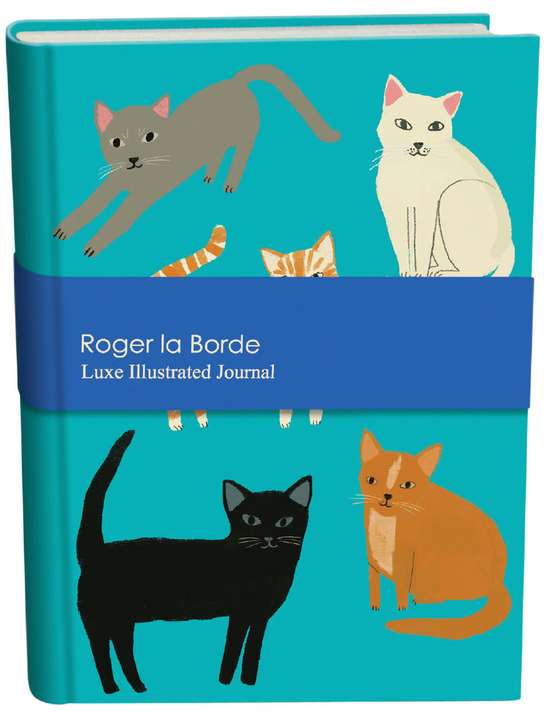 Roger la Borde Pretty Paws Illustrated Journal featuring artwork by Anne Bentley