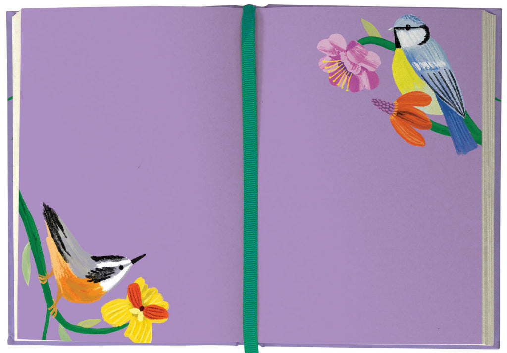 Roger la Borde Birdhaven Illustrated Journal featuring artwork by Katie Vernon