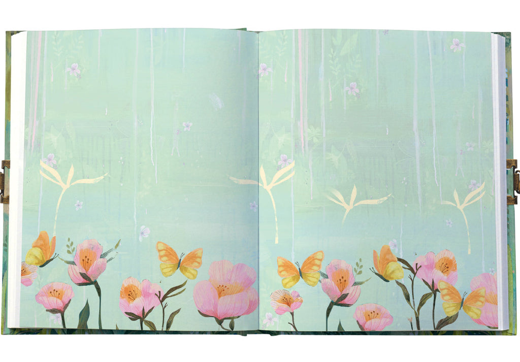 Roger la Borde Butterfly Ball Lockable Notebook featuring artwork by Kendra Binney