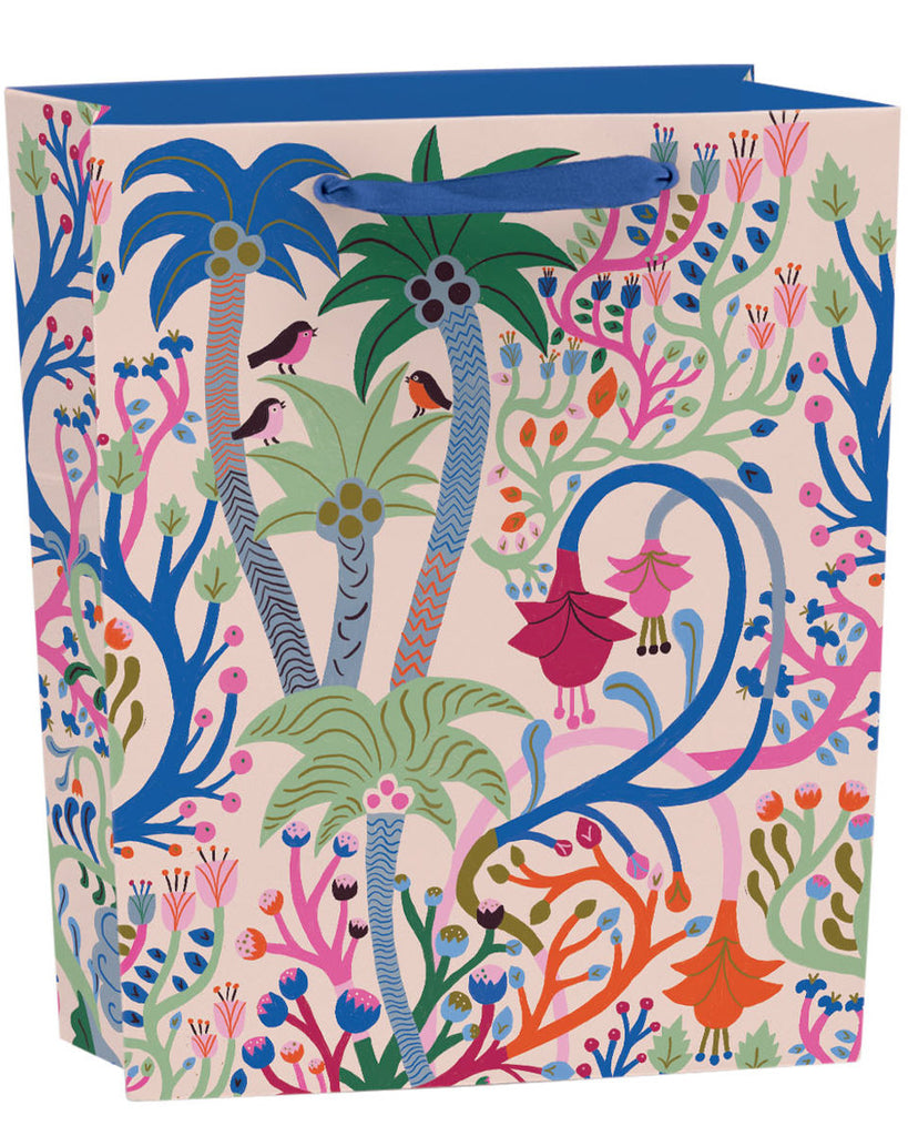 Roger la Borde Starflower Medium Gift Bag featuring artwork by Monika Forsberg