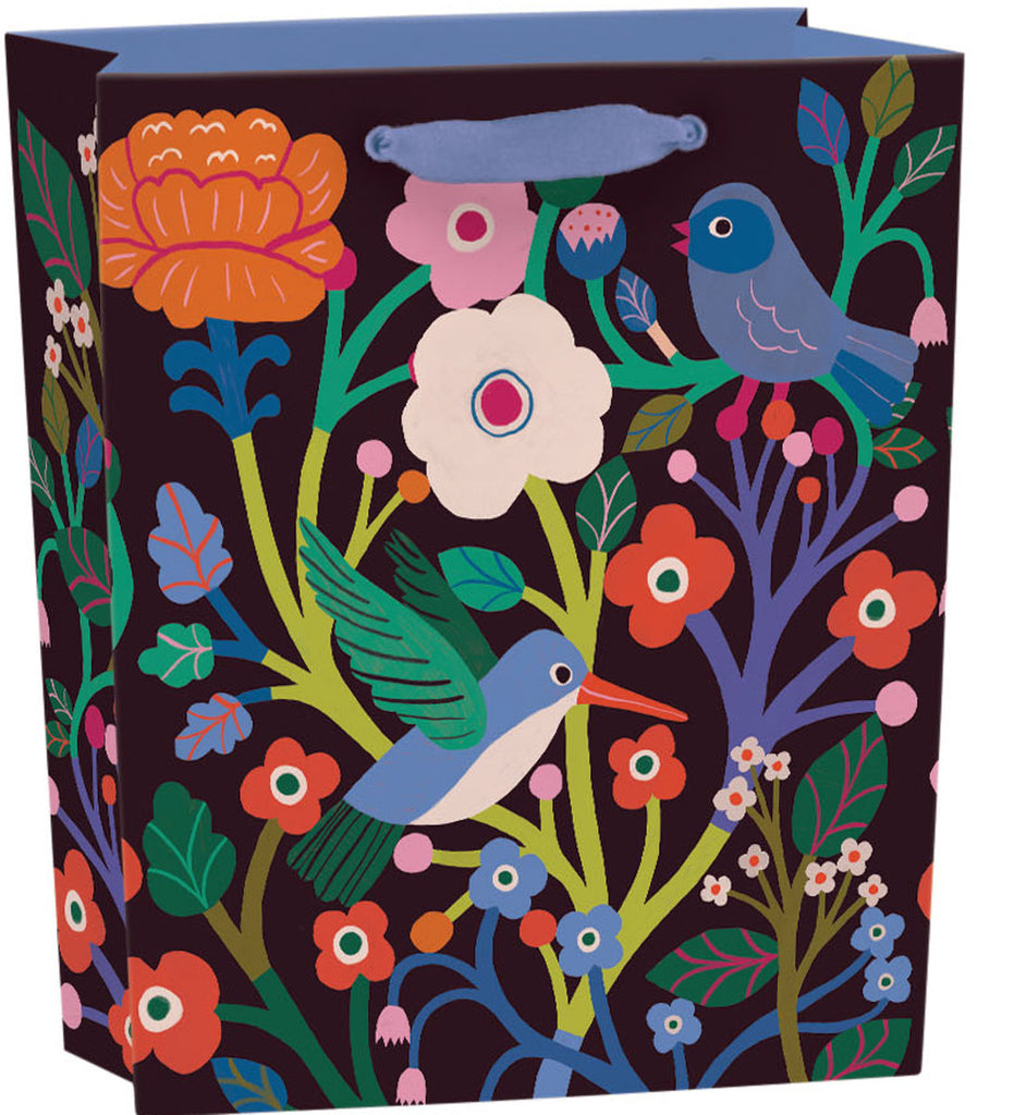 Roger la Borde Birdsong Small Gift Bag featuring artwork by Monika Forsberg