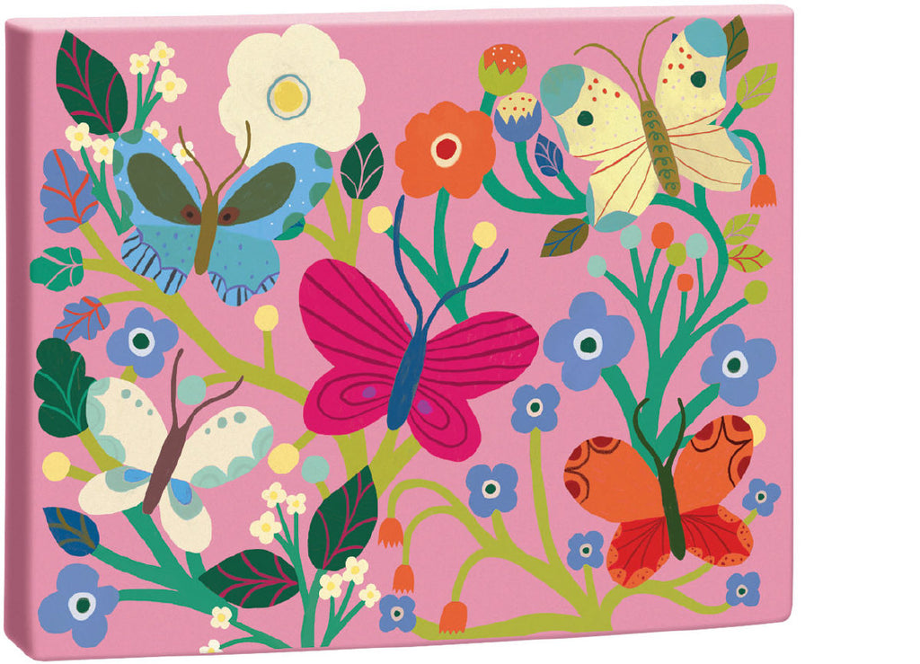 Roger la Borde Butterfly Garden Chic Notecard Box featuring artwork by Monika Forsberg