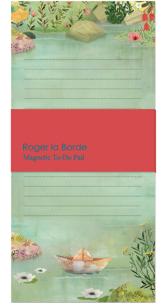 Roger la Borde Dreamland Magnet Notepad featuring artwork by Kendra Binney