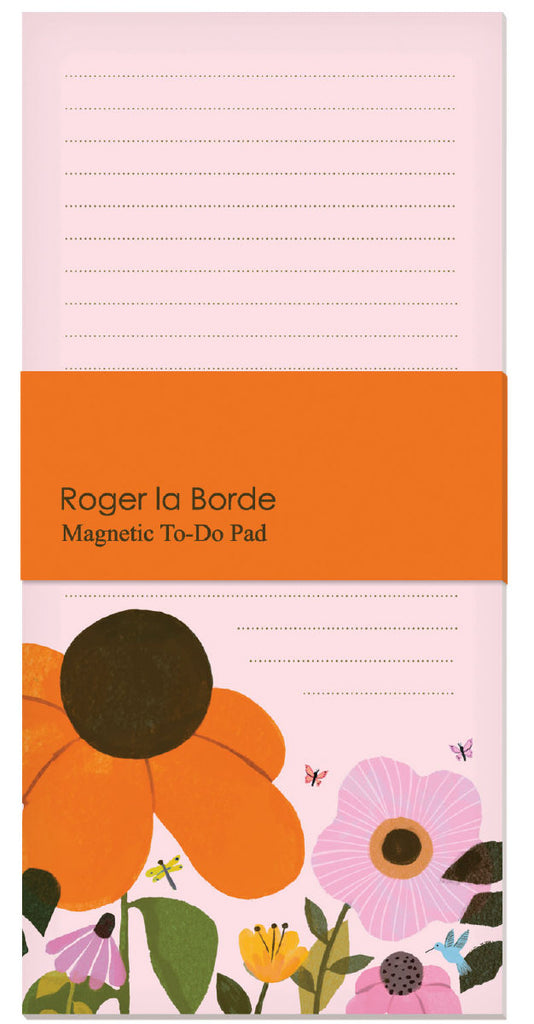 Roger la Borde Sunday Morning Magnet Notepad featuring artwork by Aura Lewis
